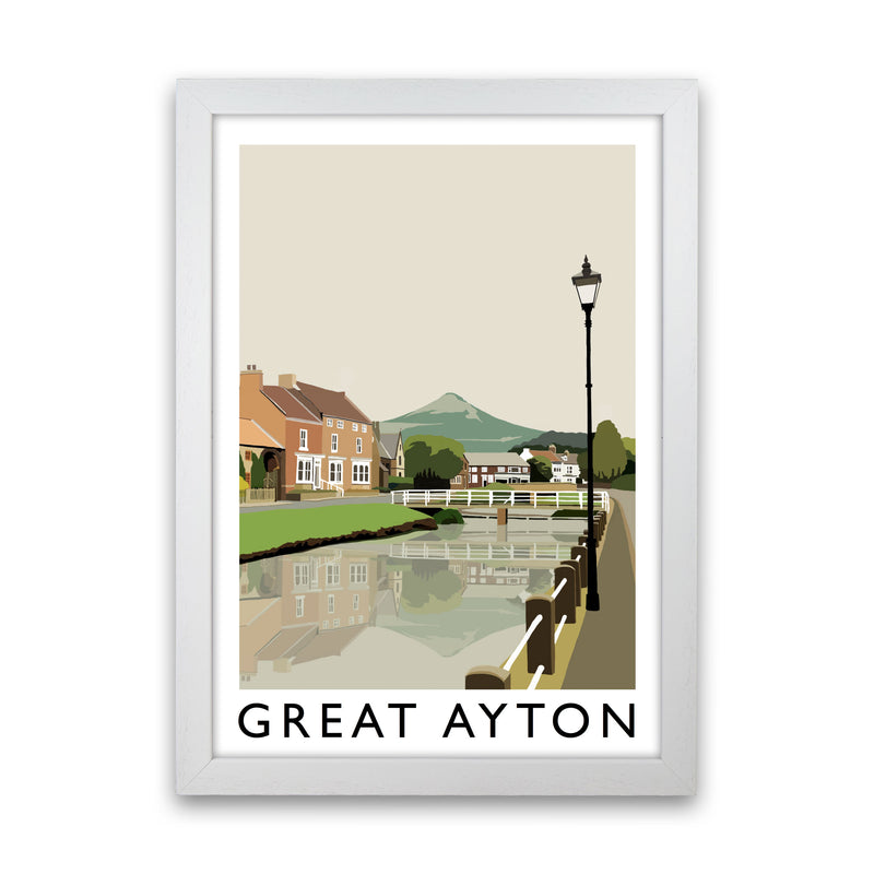 Great Ayton Portrait by Richard O'Neill White Grain