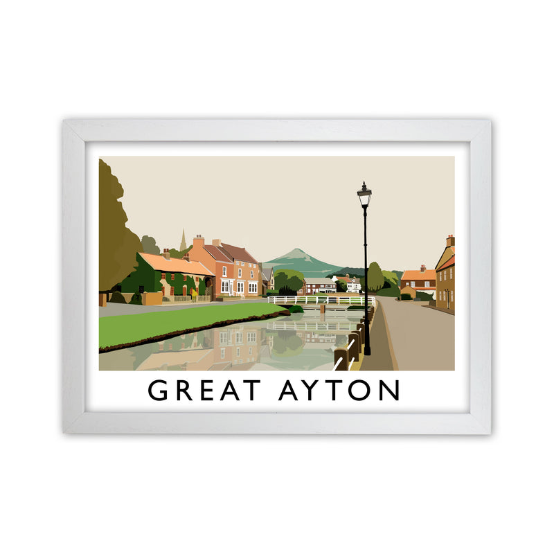 Great Ayton by Richard O'Neill White Grain
