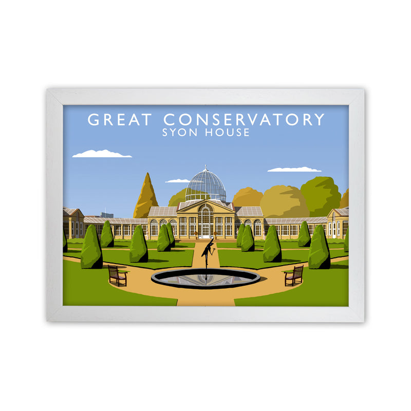 Great Conservatory Syon House by Richard O'Neill White Grain