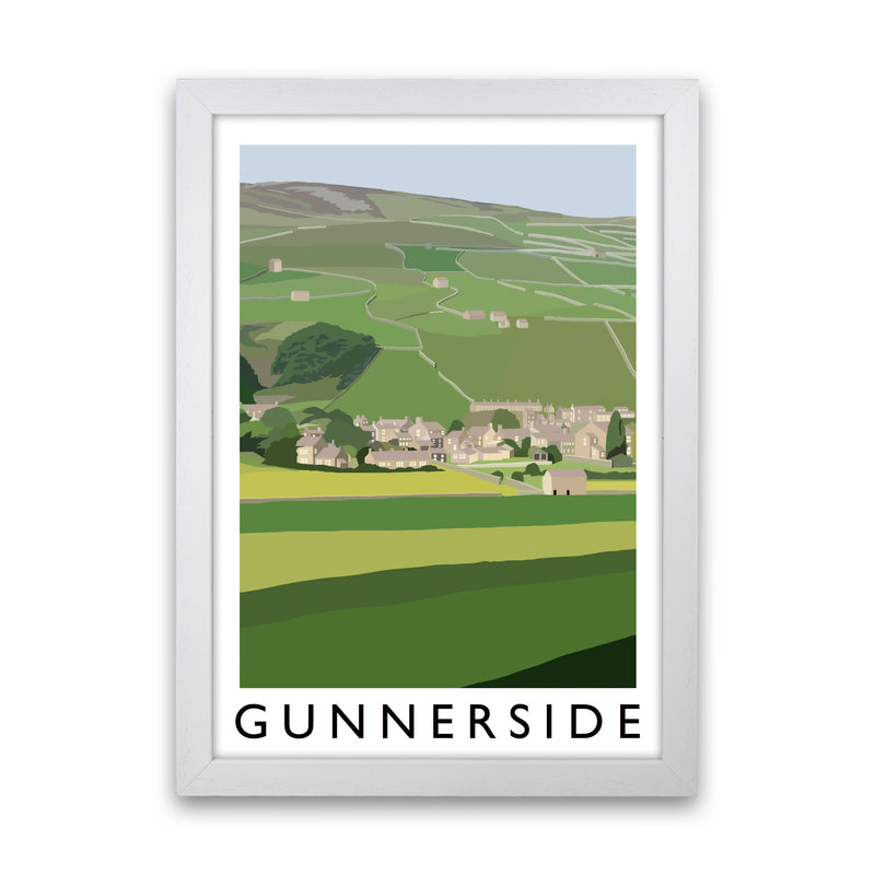 Gunnerside Portrait by Richard O'Neill White Grain