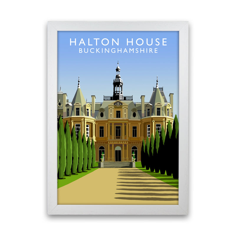 Halton House Portrait by Richard O'Neill White Grain