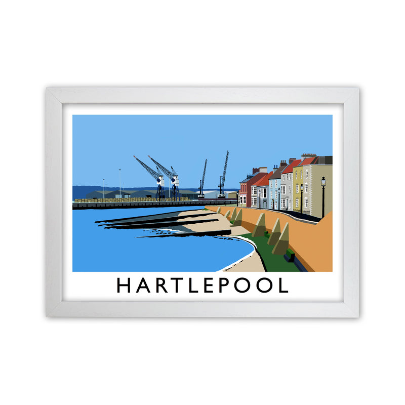 Hartlepool by Richard O'Neill White Grain