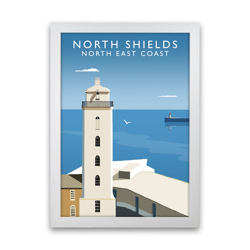 North Shields Portrait by Richard O'Neill White Grain