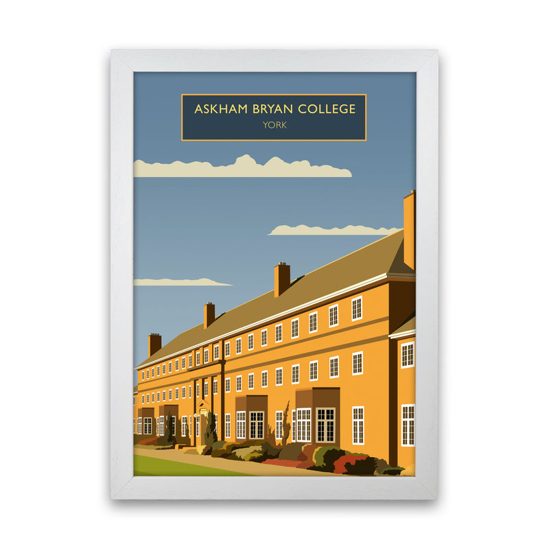 Askham Bryan College Portrait by Richard O'Neill White Grain