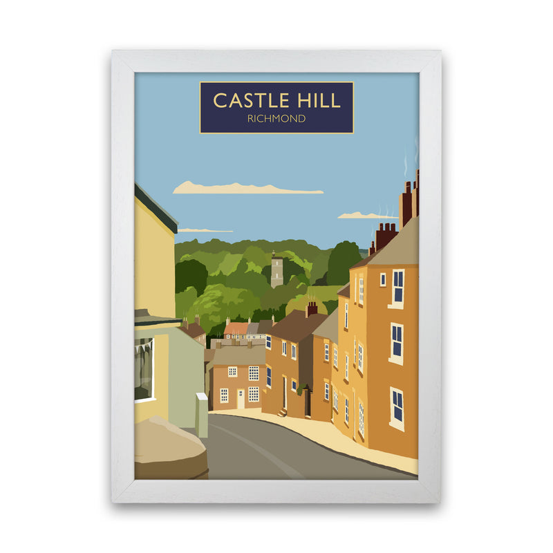 Castle Hill Richmond Portrait by Richard O'Neill White Grain