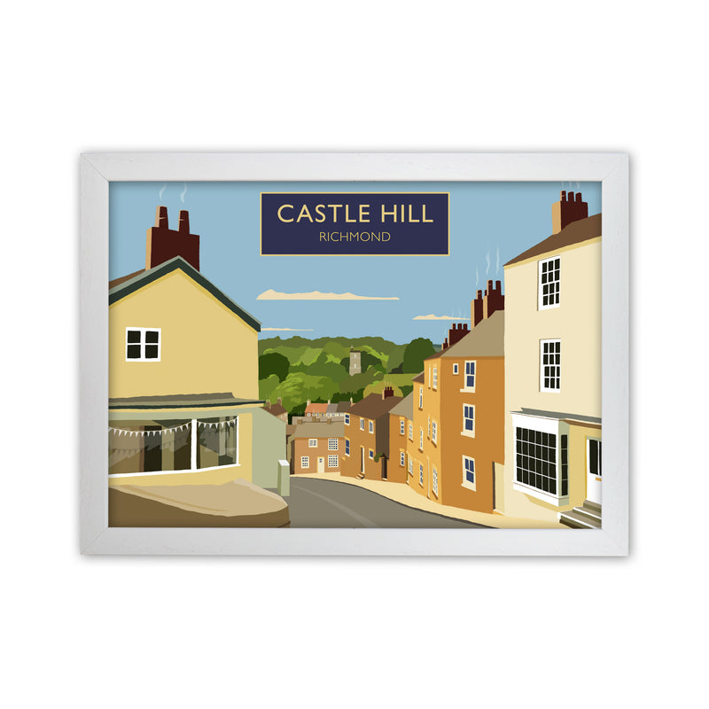 Castle Hill Richmond  by Richard O'Neill White Grain