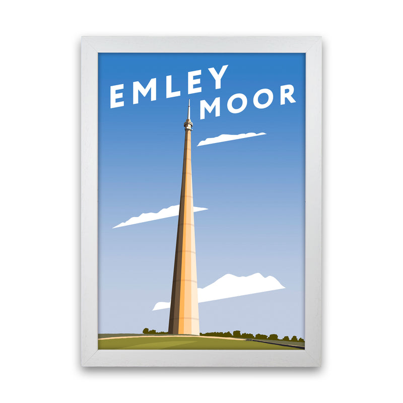 Emley Moor 3 by Richard O'Neill White Grain