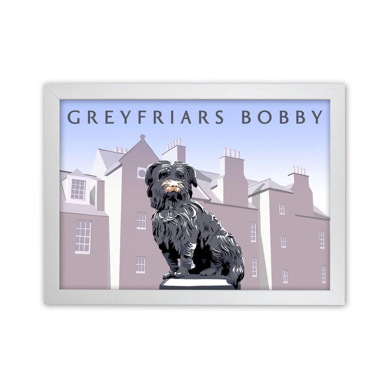 Greyfriars Bobby by Richard O'Neill White Grain