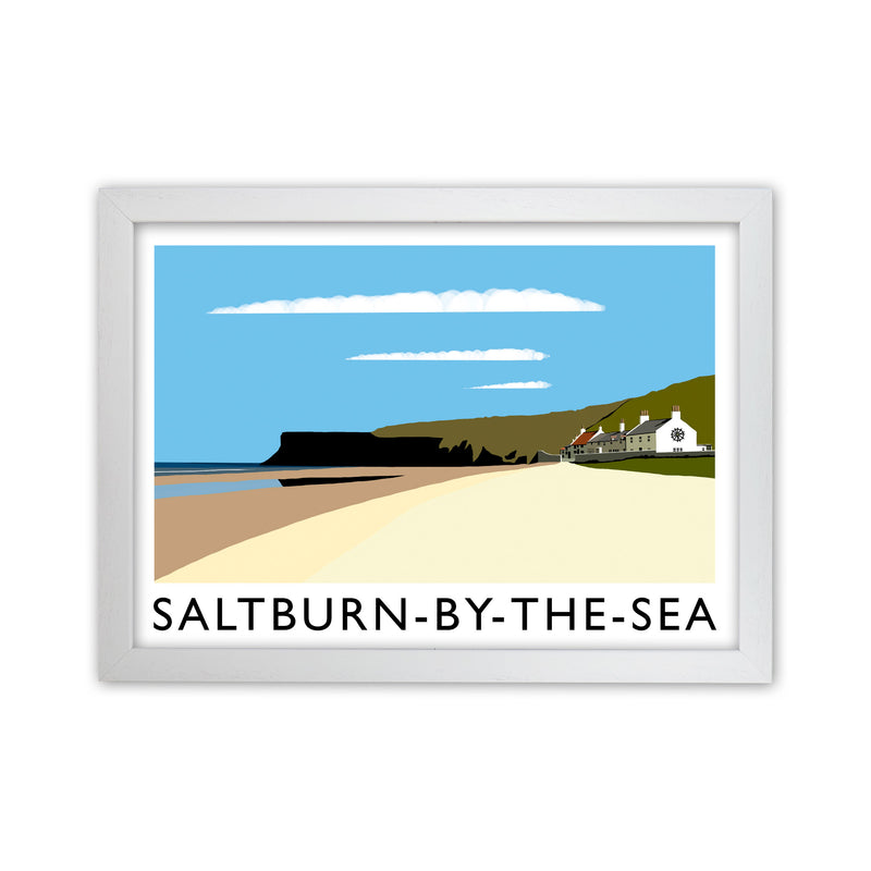 Saltburn-by-the-sea by Richard O'Neill White Grain
