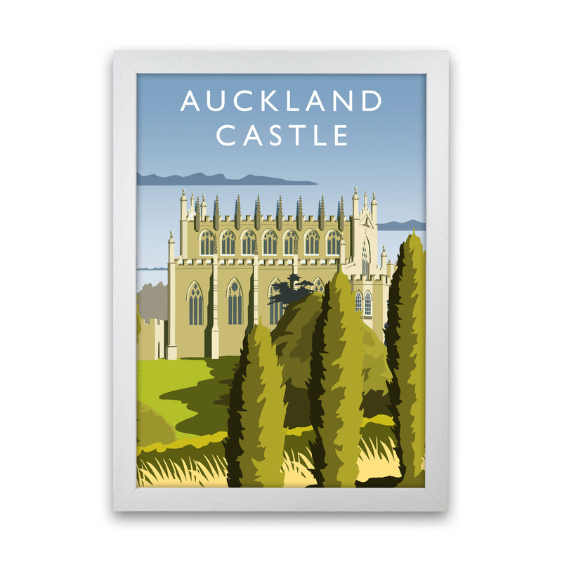 Auckland Castle portrait by Richard O'Neill White Grain