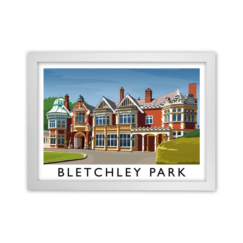 Bletchley Park by Richard O'Neill White Grain