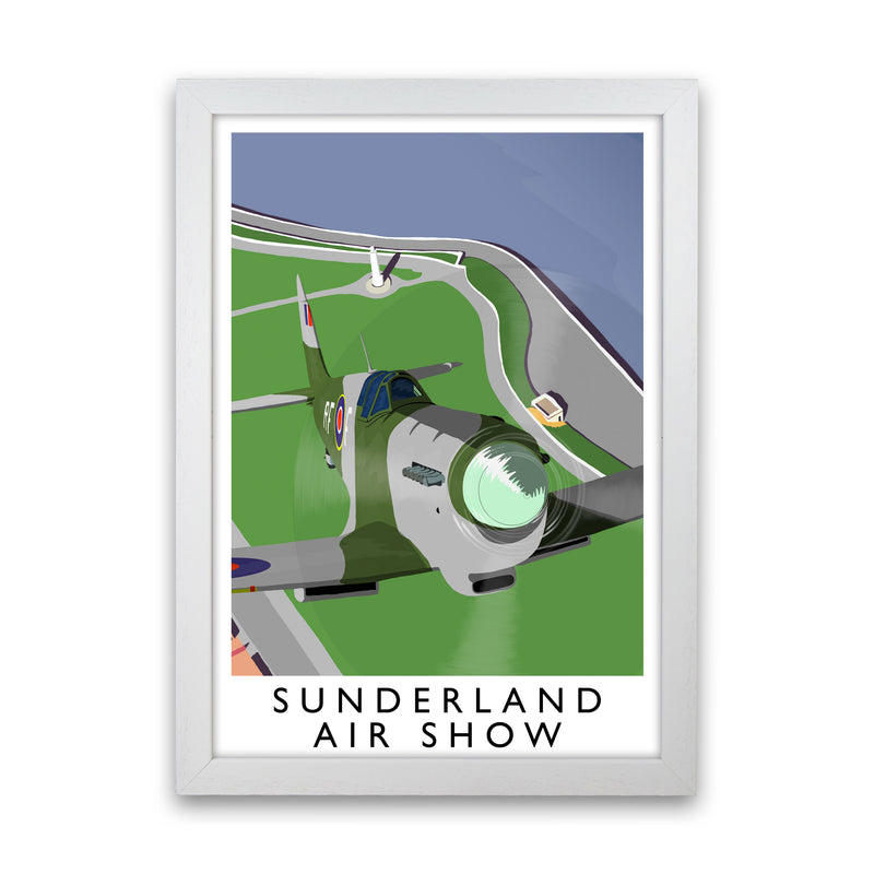 Sunderland Air Show 3 portrait by Richard O'Neill White Grain