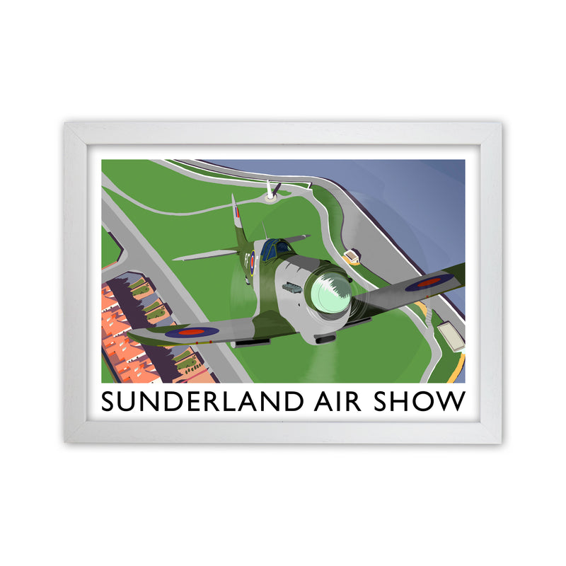 Sunderland Air Show 3 by Richard O'Neill White Grain