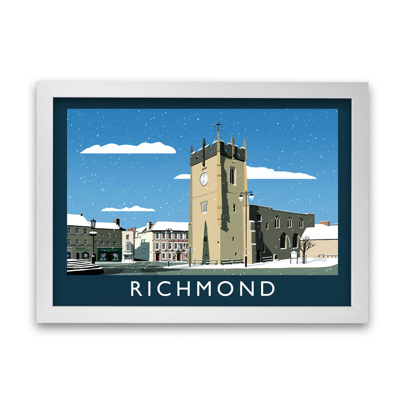 Richmond 2 (Snow) by Richard O'Neill White Grain