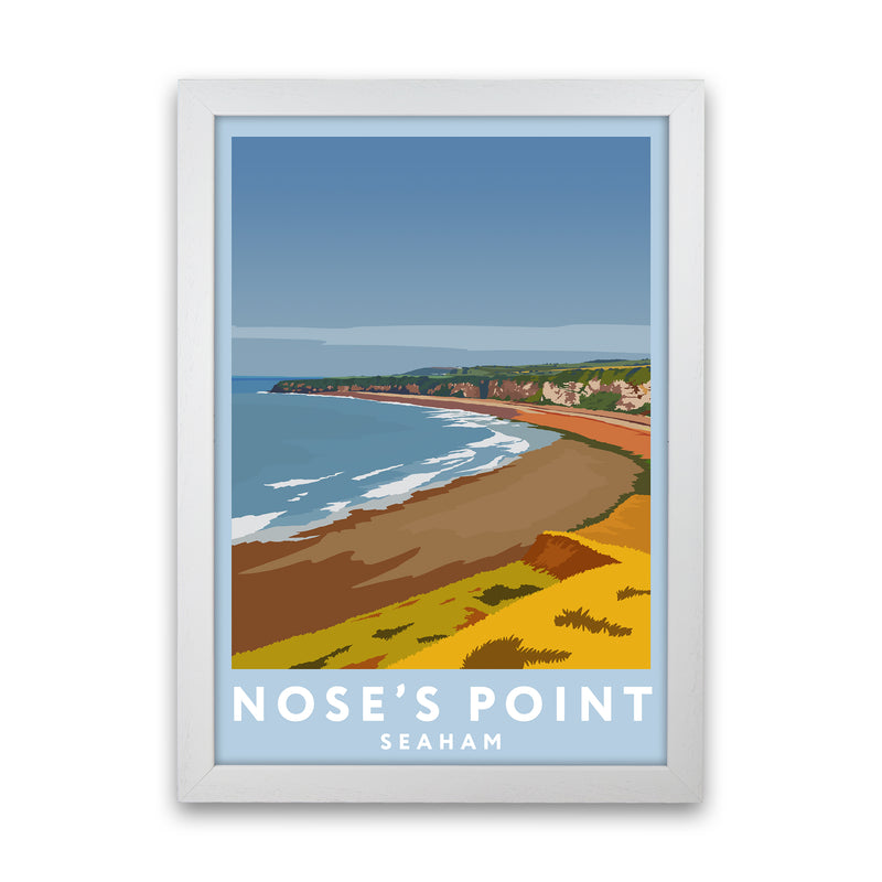 Nose's Point portrait by Richard O'Neill White Grain