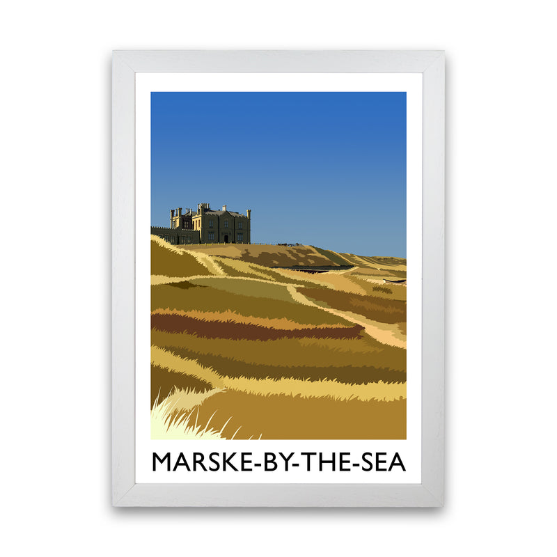 Marske-by-the-Sea 3 portrait by Richard O'Neill White Grain