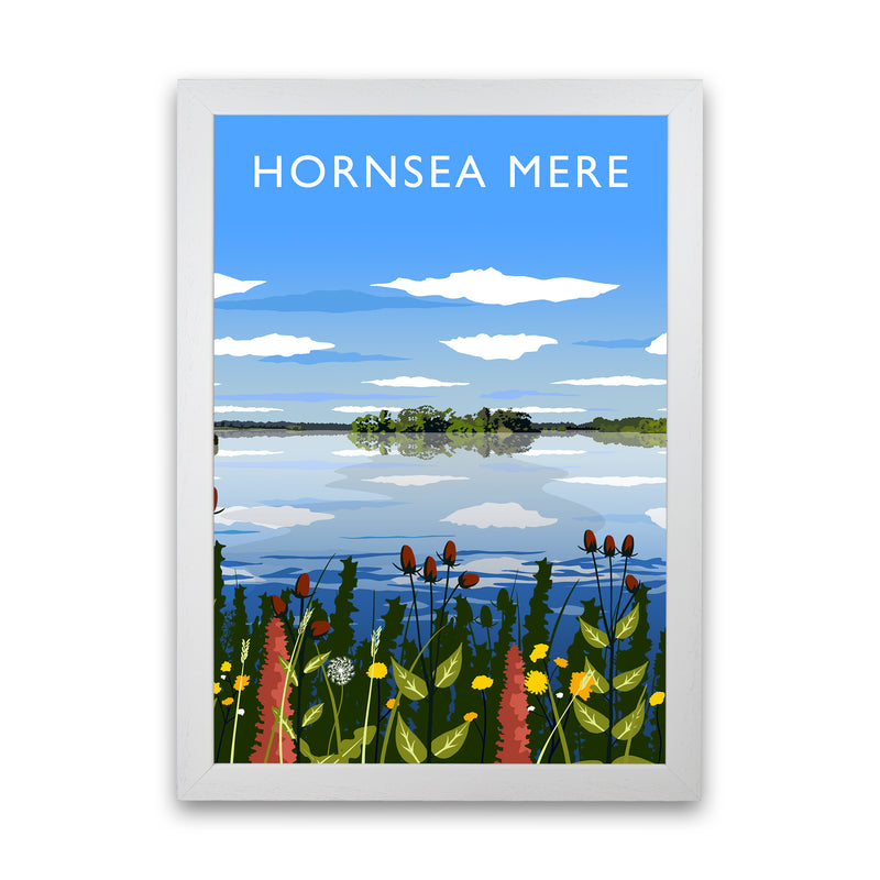 Hornsea Mere portrait by Richard O'Neill White Grain