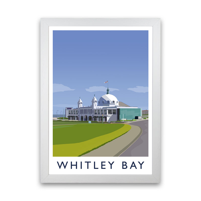 Whitley Bay portrait by Richard O'Neill White Grain