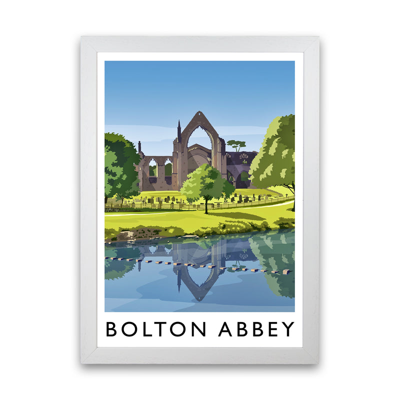 Bolton Abbey portrait by Richard O'Neill White Grain