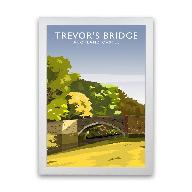 Trevor's Bridge portrait by Richard O'Neill White Grain