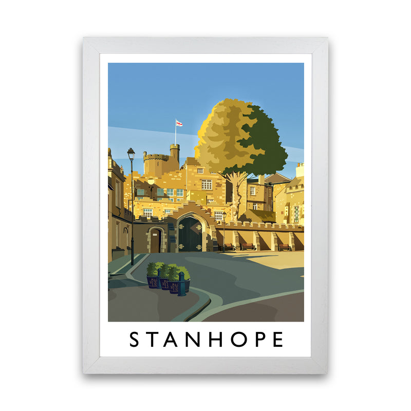 Stanhope portrait by Richard O'Neill White Grain