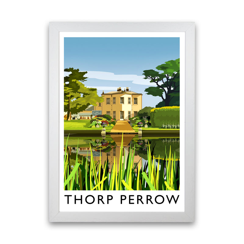 Thorp Perrow portrait by Richard O'Neill White Grain