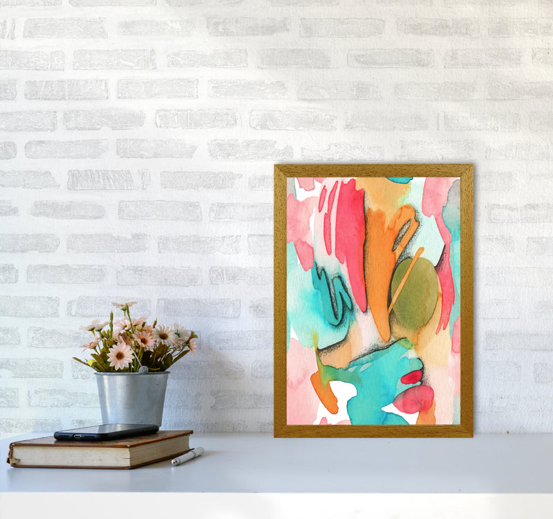Abstract Watercolor Art Print by Seven Trees Design
