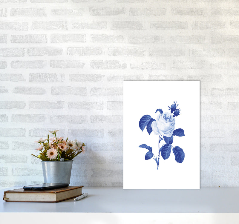 Blue botanic I Art Print by Seven Trees Design