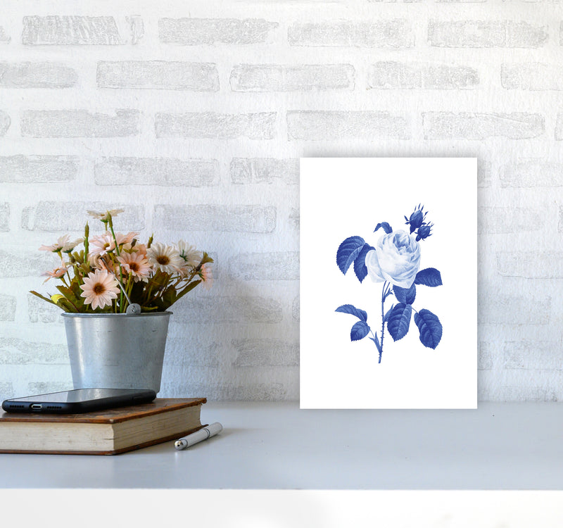 Blue botanic I Art Print by Seven Trees Design