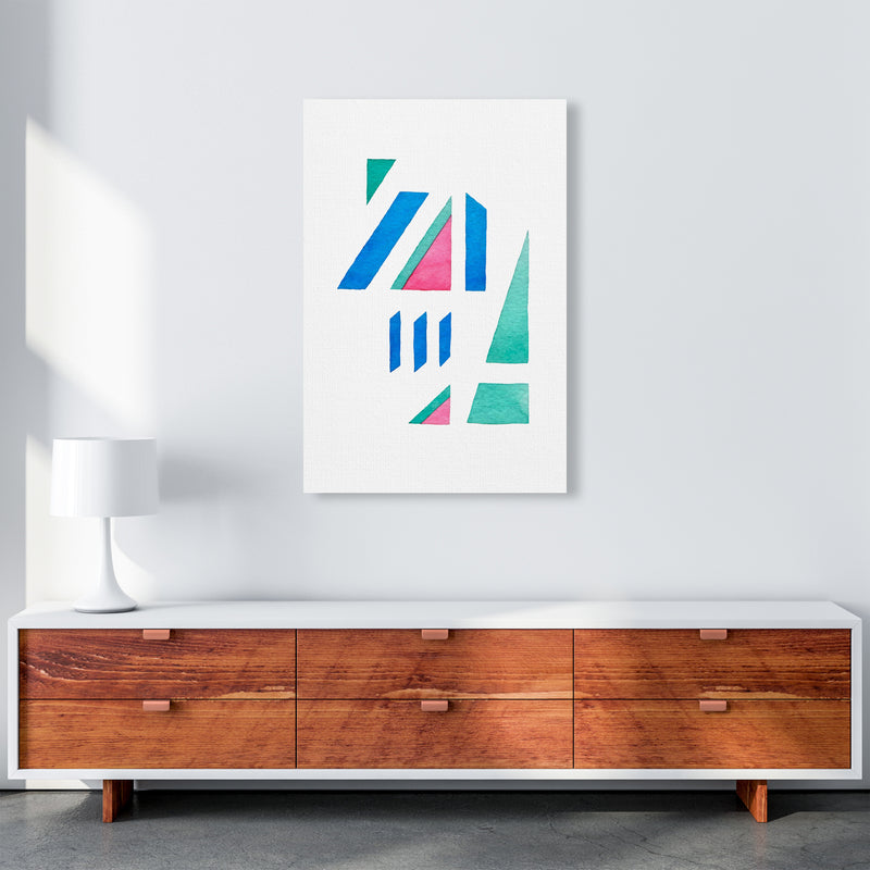 Modern Abstract Watercolor Art Print by Seven Trees Design A1 Canvas