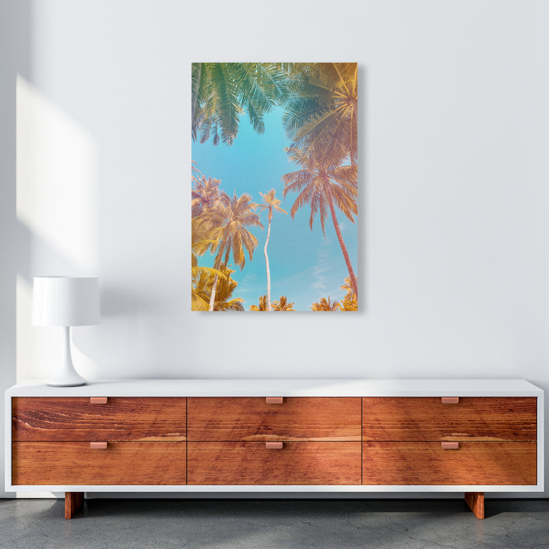 Palms Paradise Art Print by Seven Trees Design A1 Canvas