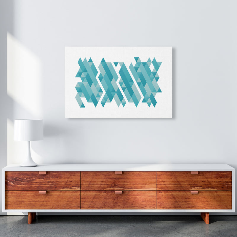 Pieces Of Mountains Abstract Art Print by Seven Trees Design A1 Canvas
