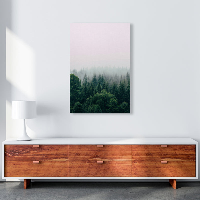 The Fog And The Forest I Photography Art Print by Seven Trees Design A1 Canvas