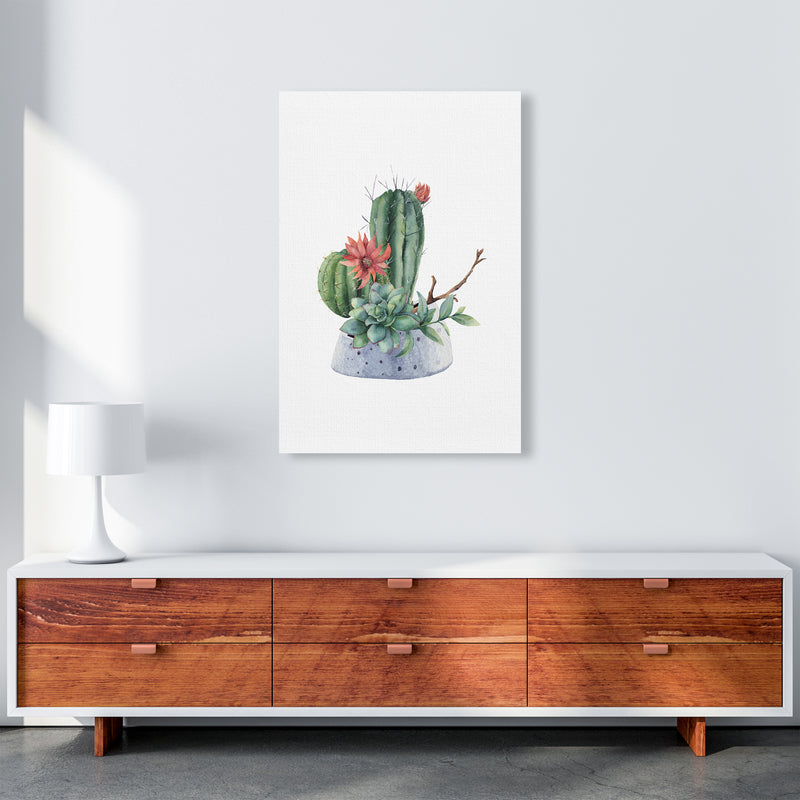 The Watercolor Cactus Art Print by Seven Trees Design A1 Canvas
