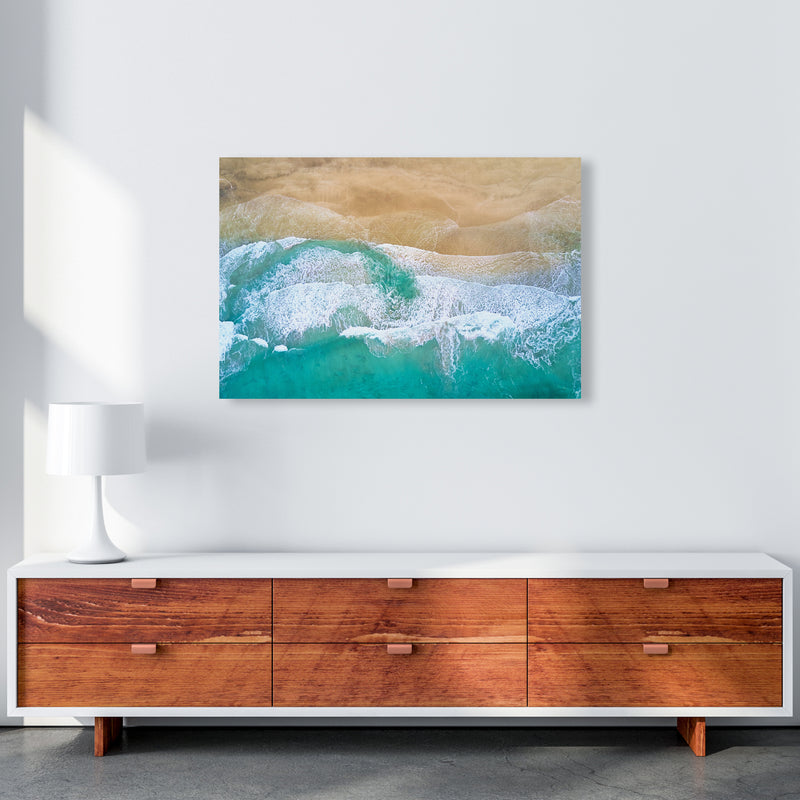 Waves From The Sky Landscape Art Print by Seven Trees Design A1 Canvas