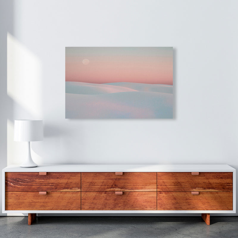 Moon And Dunes Art Print by Seven Trees Design A1 Canvas