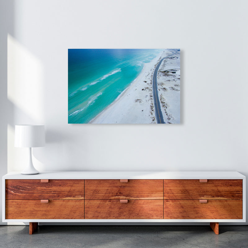 The View Art Print by Seven Trees Design A1 Canvas