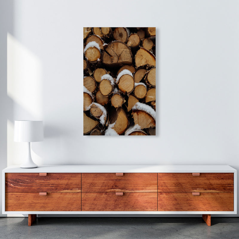 Wood Art Print by Seven Trees Design A1 Canvas