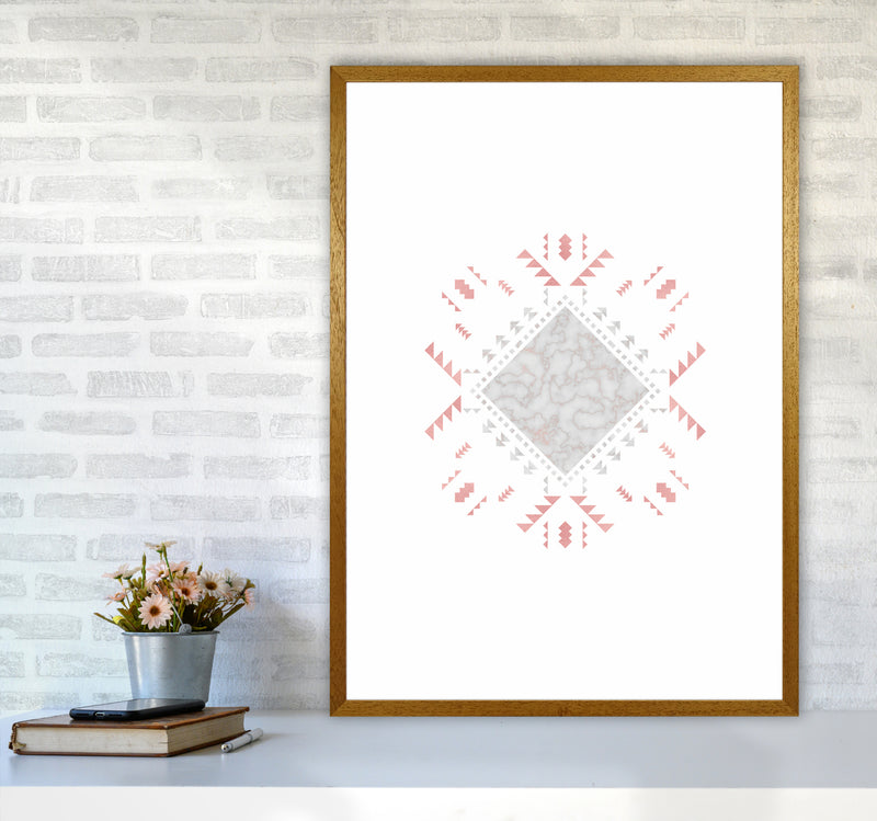 Boho Cherokee Abstract Art Print by Seven Trees Design A1 Print Only