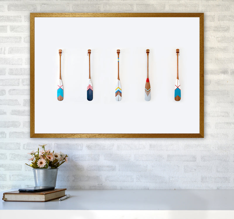Five Oars Photography Art Print by Seven Trees Design A1 Print Only