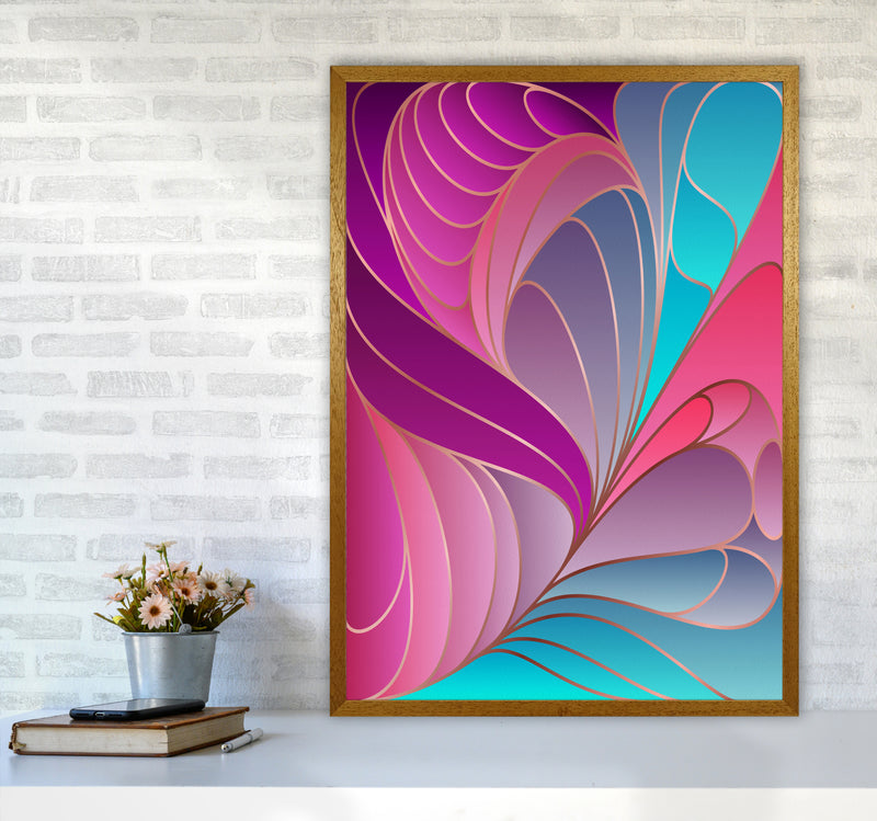 Colorful Art Deco II_ Art Print by Seven Trees Design A1 Print Only