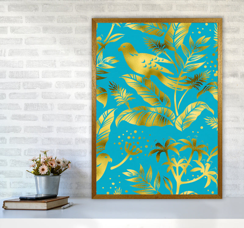 Gold Fauna Art Print by Seven Trees Design A1 Print Only