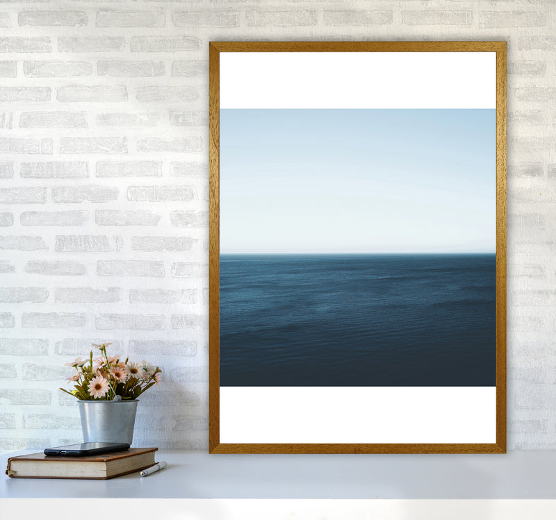 Minimal Ocean Photography Art Print by Seven Trees Design A1 Print Only