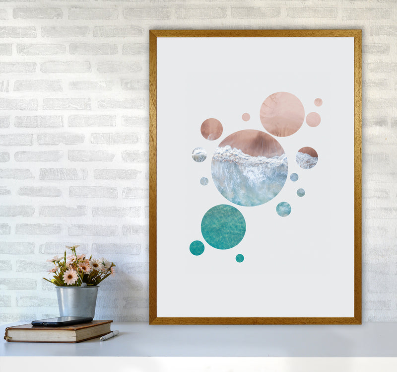 Planet Ocean Art Print by Seven Trees Design