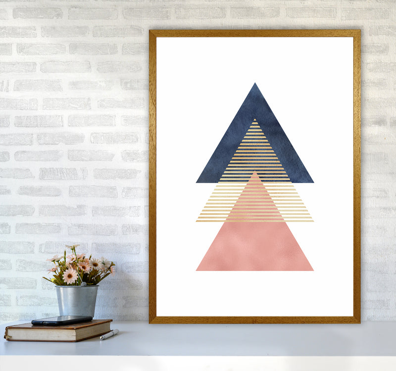 The Triangles Art Print by Seven Trees Design A1 Print Only