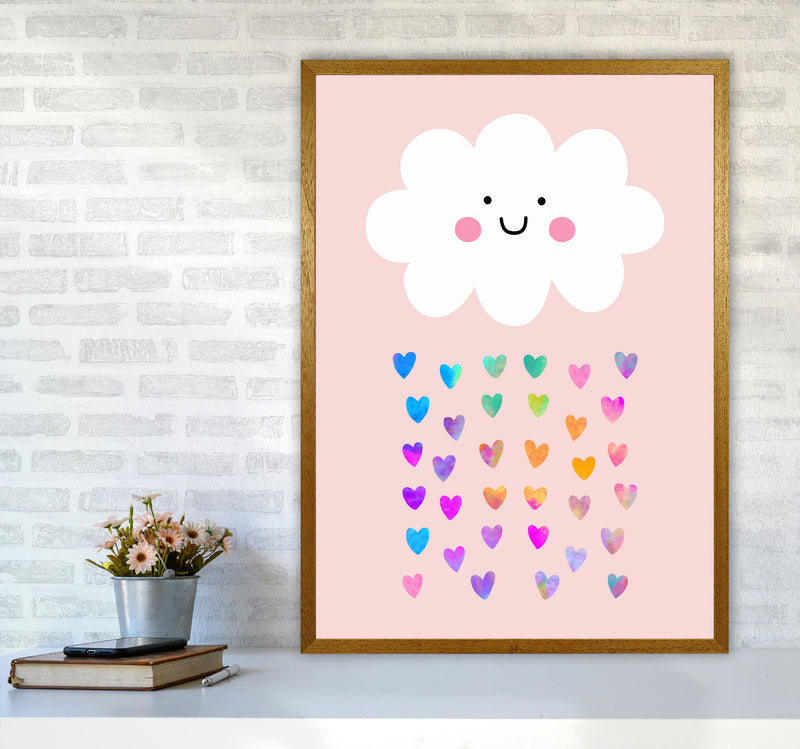 Happy Cloud Art Print by Seven Trees Design A1 Print Only