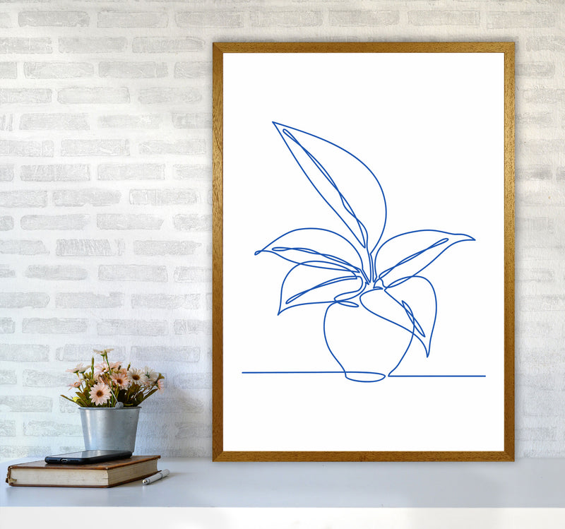 One Line Plant I Art Print by Seven Trees Design A1 Print Only