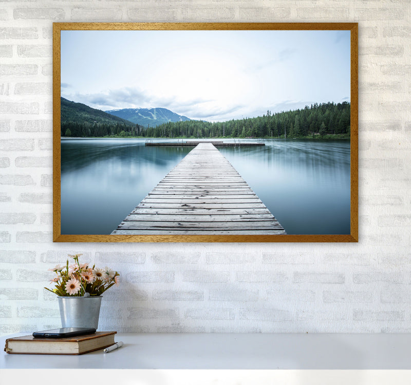 The Lake Art Print by Seven Trees Design A1 Print Only