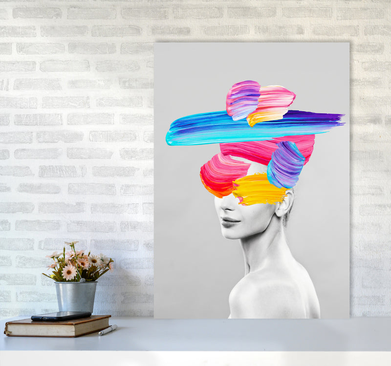 Beauty In Colors I Fashion Art Print by Seven Trees Design A1 Black Frame