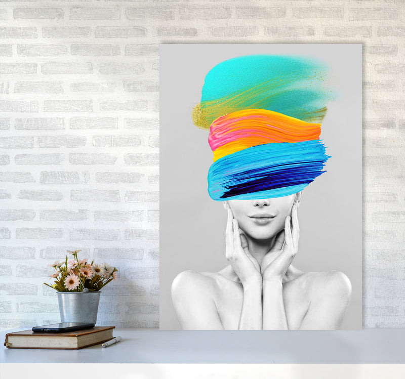 Beauty In Colors II Fashion Art Print by Seven Trees Design A1 Black Frame